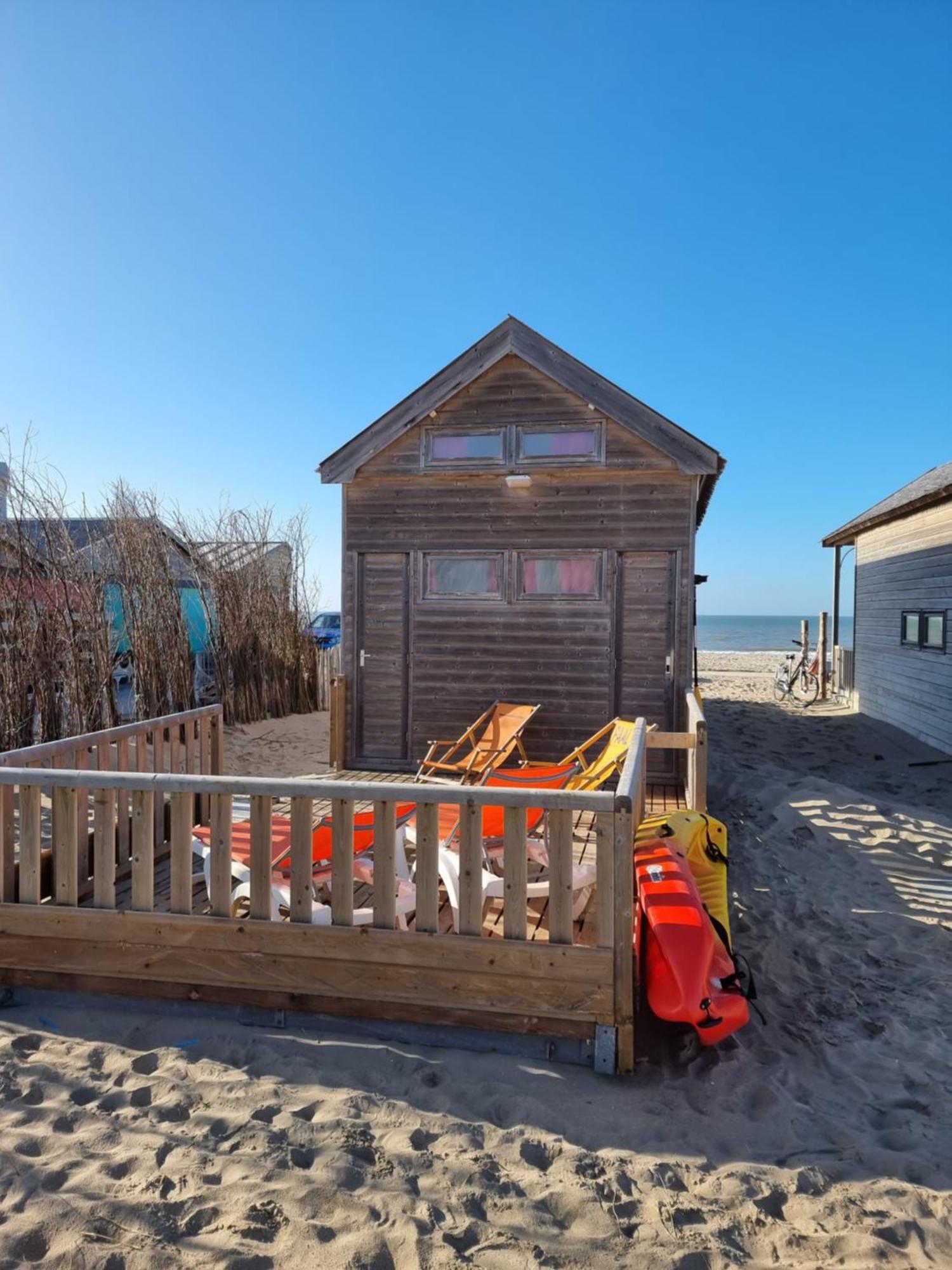 Strandvakantiehuisjes Katwijk Katwijk aan Zee Exteriör bild